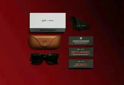 Gafas Inteligentes Ray-Ban Meta Wayfarer Negras - miniatura 4