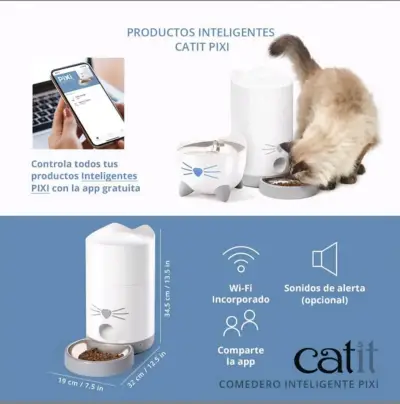 Comedero Inteligente Catit Pixi para Gatos - miniatura 4
