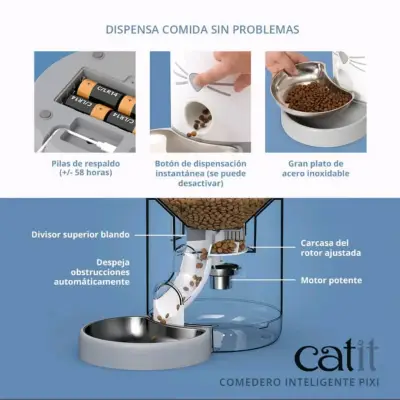 Comedero Inteligente Catit Pixi para Gatos - miniatura 5