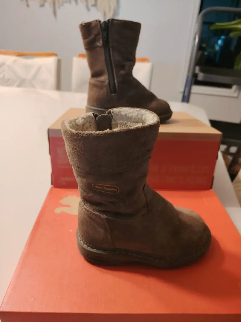 Botas de niña Hush Puppies marrones