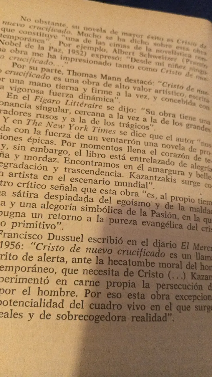 Libros 'Cristo de Nuevo Crucificado' Tomos I y II de Niko Kazantzakis - 4