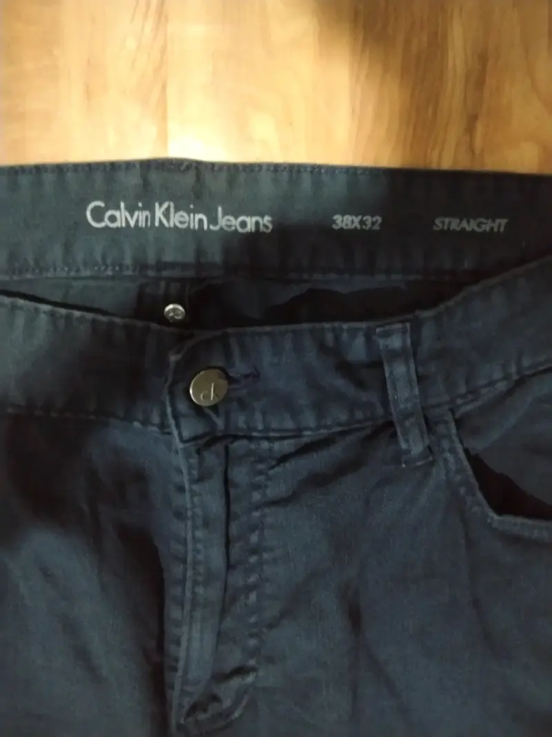 Jeans Calvin Klein Azul Talla 38x32 - 2