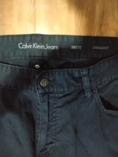 Jeans Calvin Klein Azul Talla 38x32 - miniatura 2