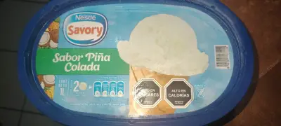 Helado Savory sabor piña colada 1L - miniatura 2