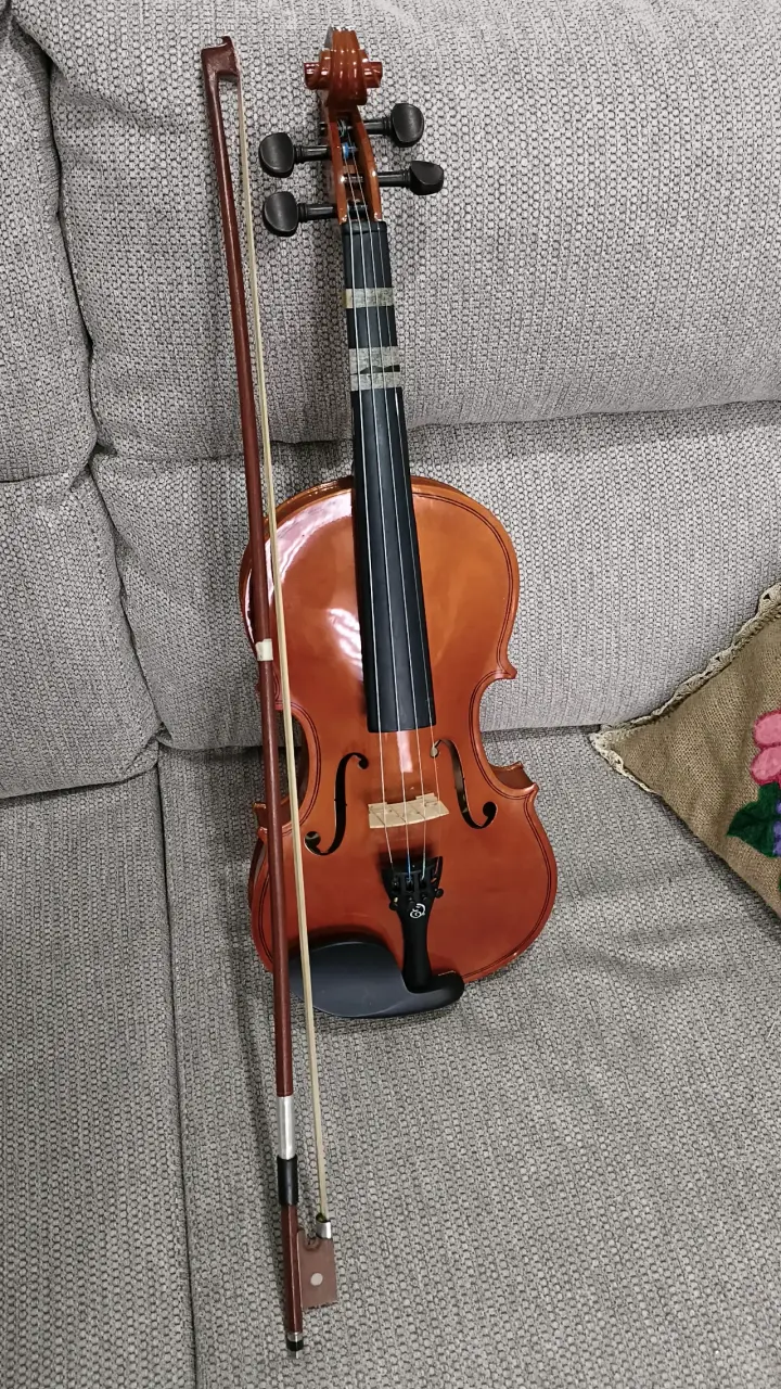 Violín acústico con estuche y arco - 4
