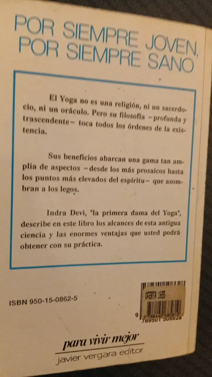 Libros de Yoga por Indra Devi - 5