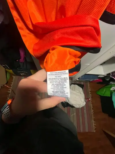 Camiseta de fútbol naranja Nike KNVB - miniatura 5