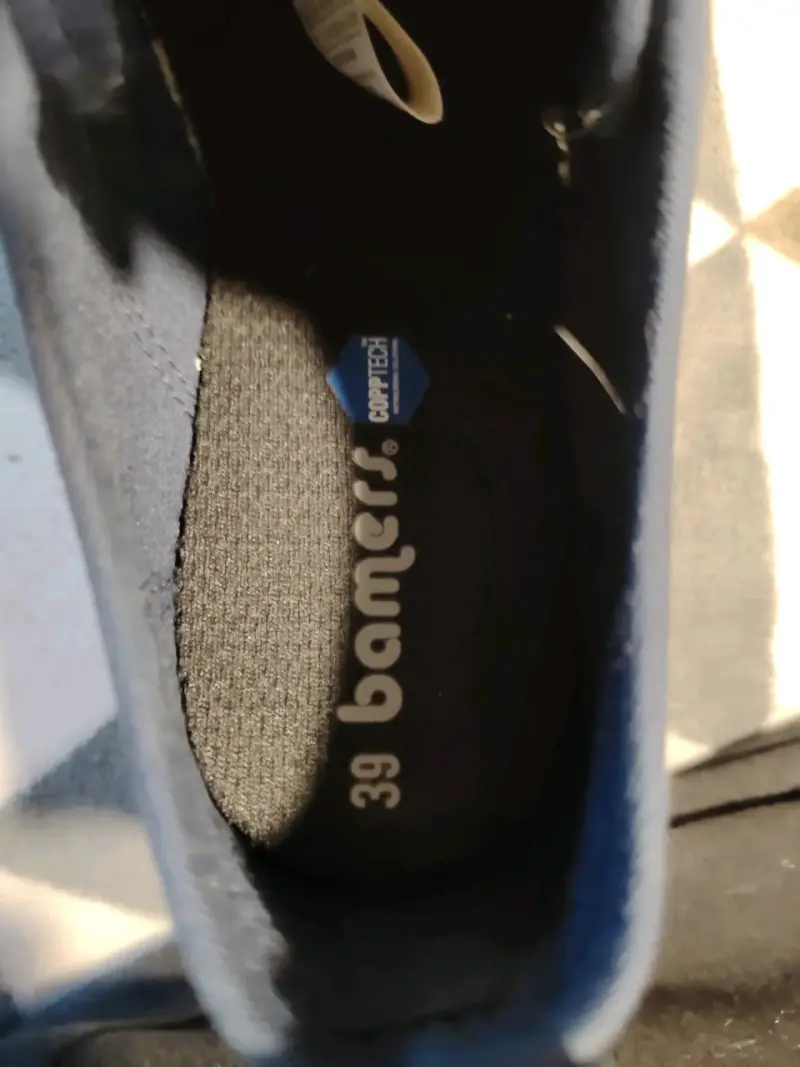 Zapatillas casuales de lona azul Bamers - 4