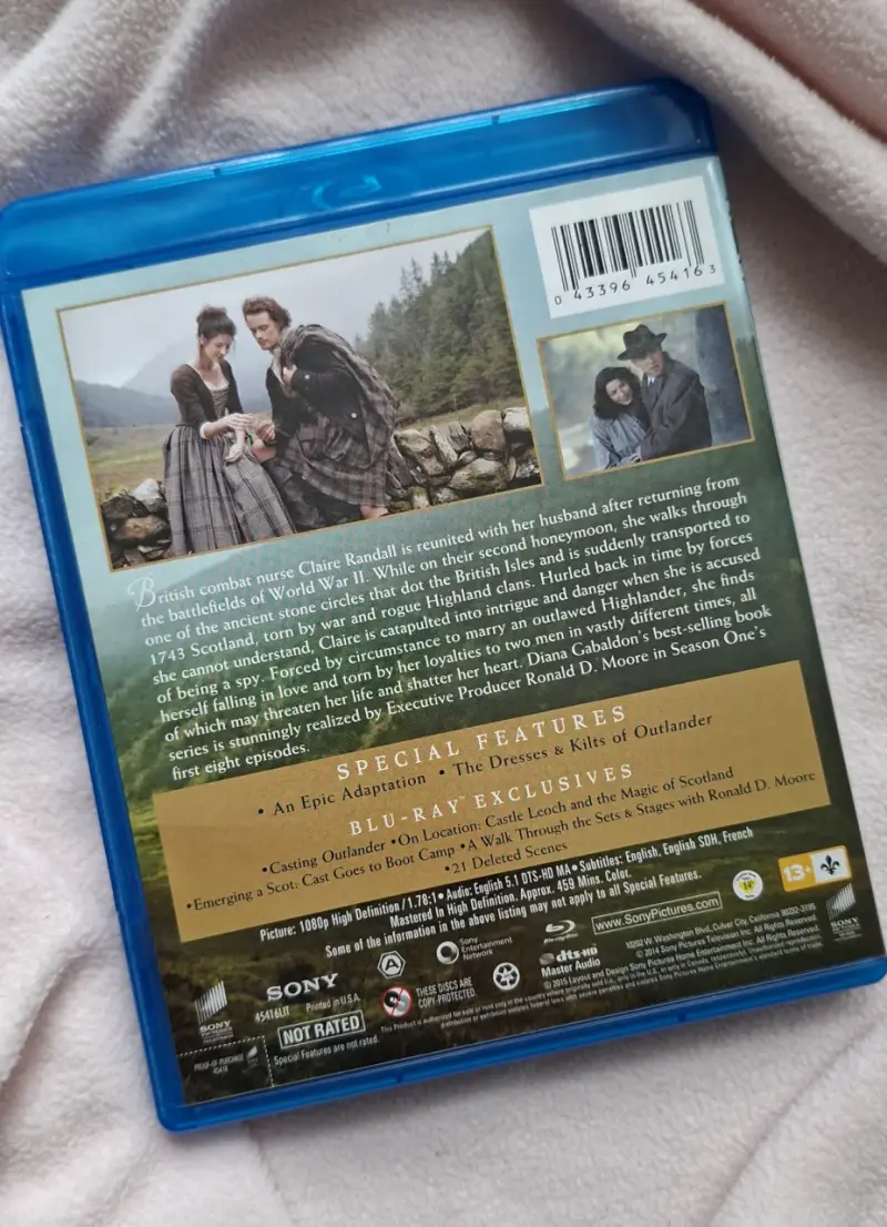 Blu-ray Outlander Temporada 1 Volumen 1 - 2