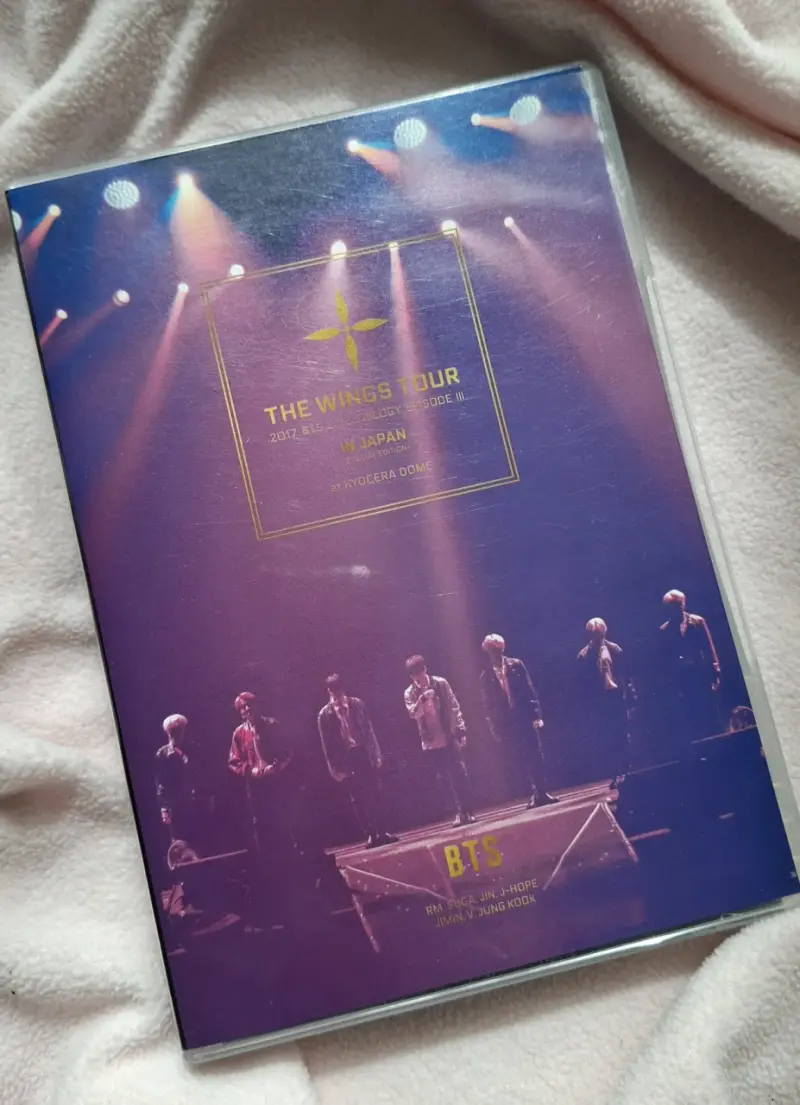 Blu-ray BTS The Wings Tour en Japón