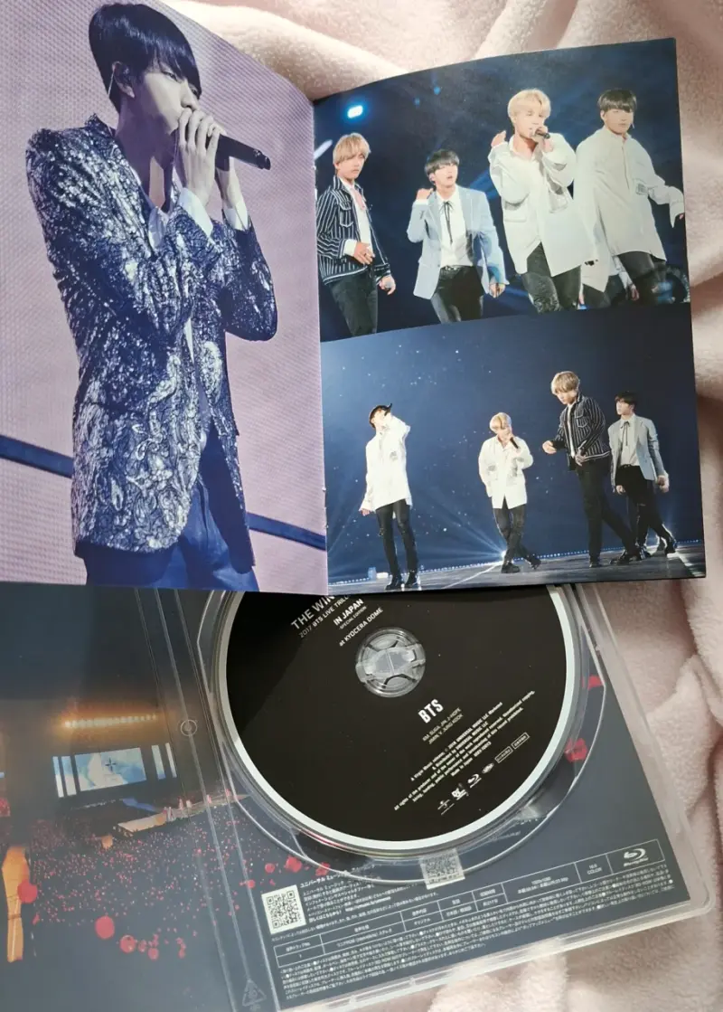 Blu-ray BTS The Wings Tour en Japón - 3