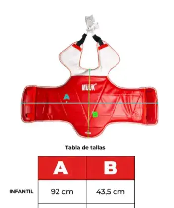 Chaleco protector de taekwondo para niños Müük - 5