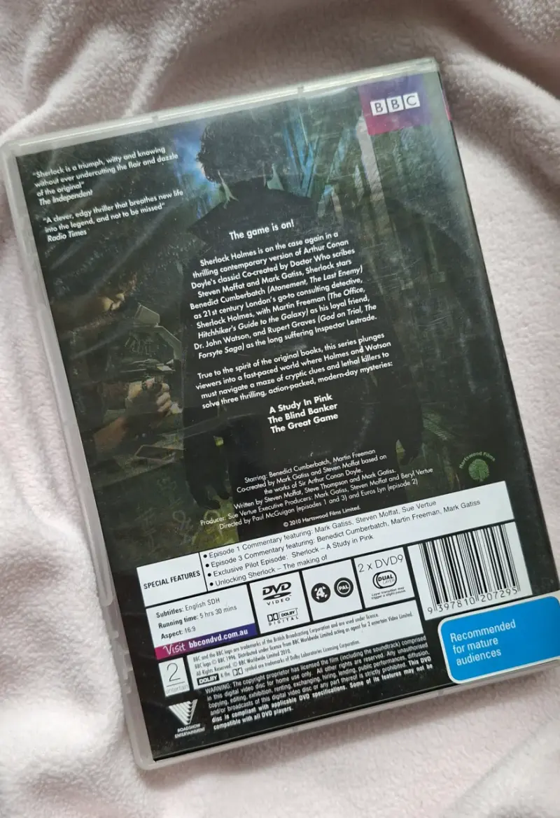 DVD Sherlock Serie Uno BBC - 2