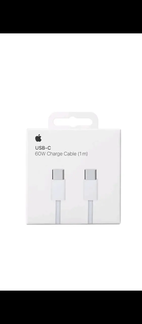 Cable de Carga USB-C 60W 1m Apple