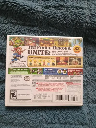 3DS The Legend of Zelda: Tri Force Heroes - miniatura 2