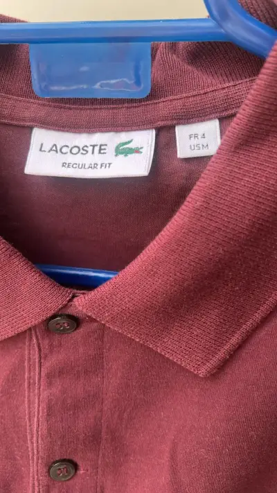 Polera Polo Lacoste Burdeo Regular Fit - miniatura 3