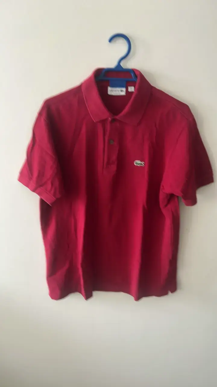 Polera Polo Roja Lacoste Classic Fit - 1