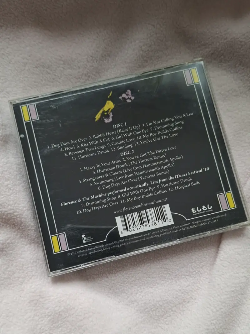 CD Florence + The Machine Between Two Lungs - 2
