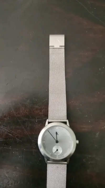 Reloj de pulsera Calvin Klein plateado minimalista - miniatura 3