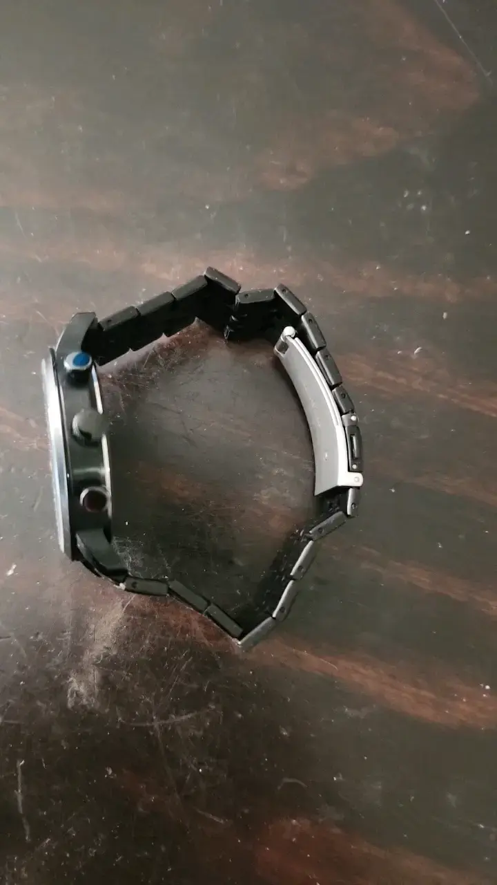 Reloj Fossil cronógrafo negro para hombre - 2