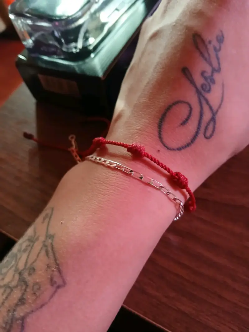 Pulsera de plata estilo cadena elegante - 4