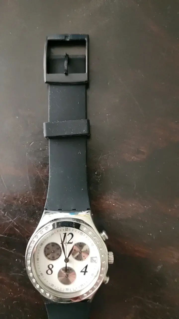 Reloj Swatch de acero inoxidable con cronógrafo - 3