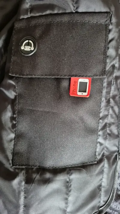 Chaqueta impermeable Yamaha para motociclista - miniatura 6