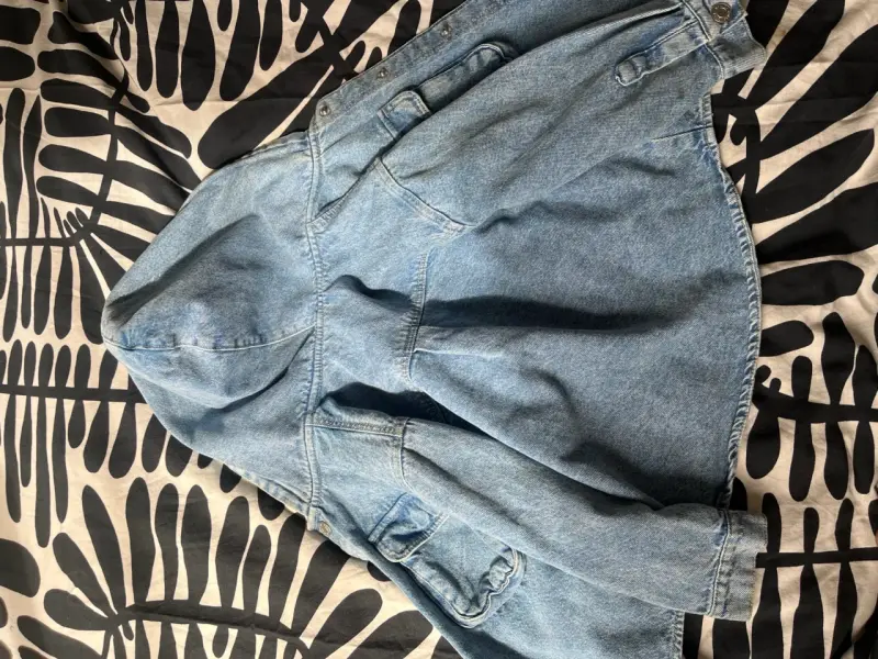 Chaqueta de mezclilla con capucha para niño Zara - 3