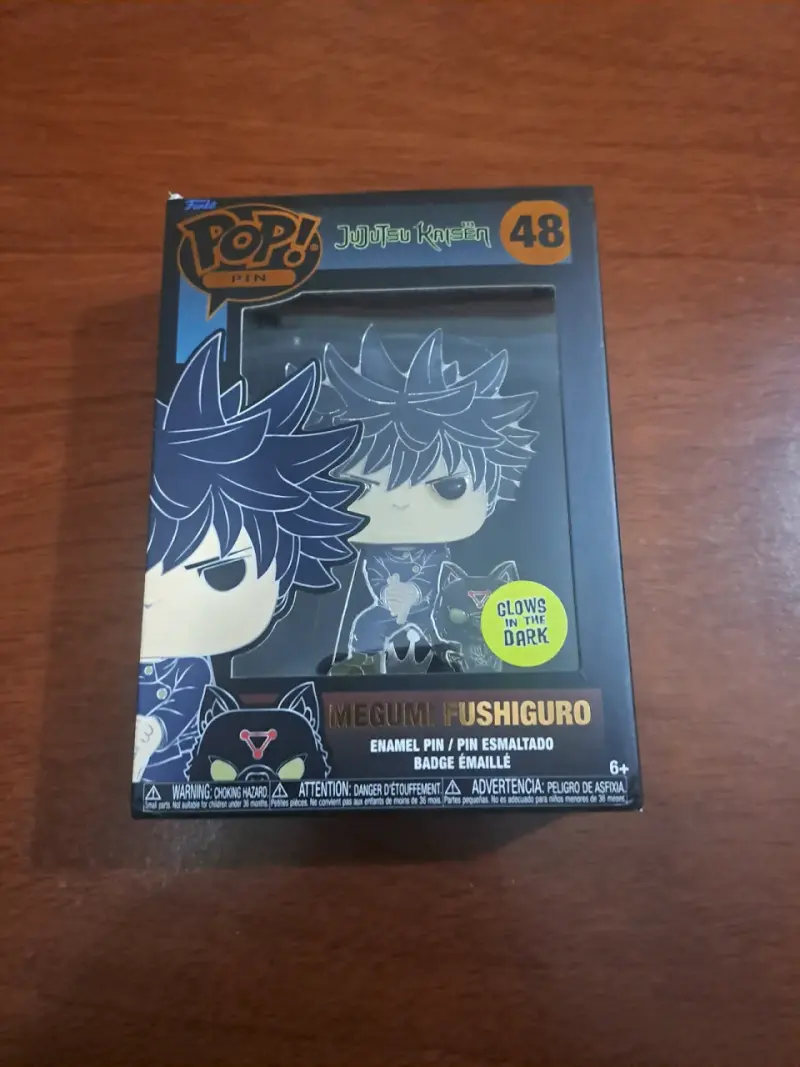 Pin Esmaltado Megumi Fushiguro Jujutsu Kaisen - 1
