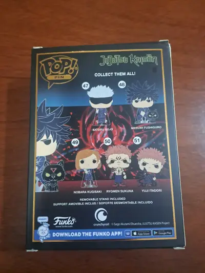 Pin Esmaltado Megumi Fushiguro Jujutsu Kaisen - miniatura 3