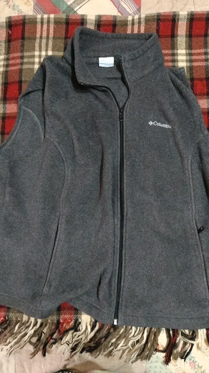 Chaqueta polar gris Columbia para hombre - 1