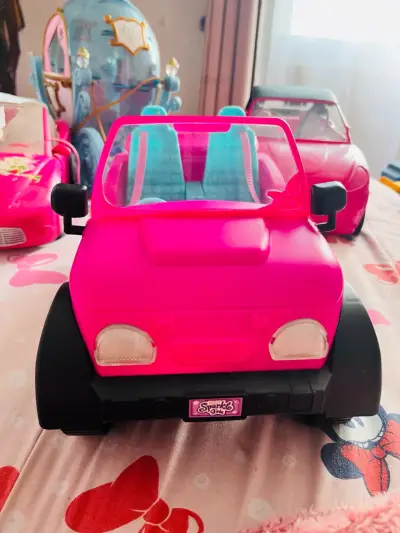 Jeep Rosado Sparkle Girlz Zuru (Tipo Barbie) - miniatura 1