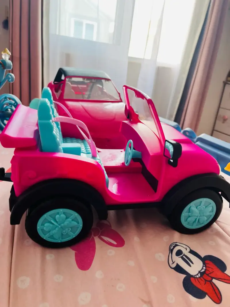 Jeep Rosado Sparkle Girlz Zuru (Tipo Barbie) - 2