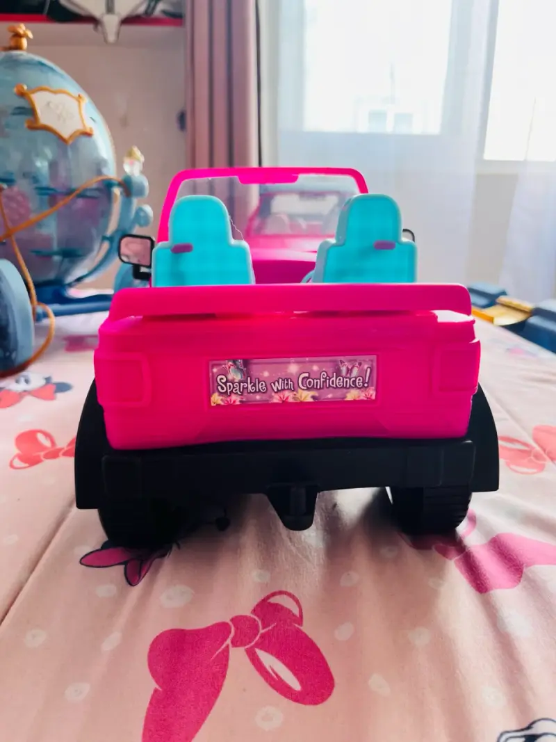 Jeep Rosado Sparkle Girlz Zuru (Tipo Barbie) - 3