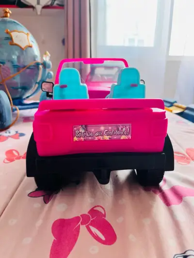 Jeep Rosado Sparkle Girlz Zuru (Tipo Barbie) - miniatura 3