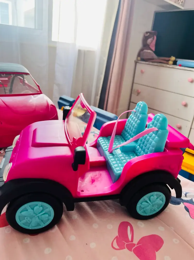 Jeep Rosado Sparkle Girlz Zuru (Tipo Barbie) - 4
