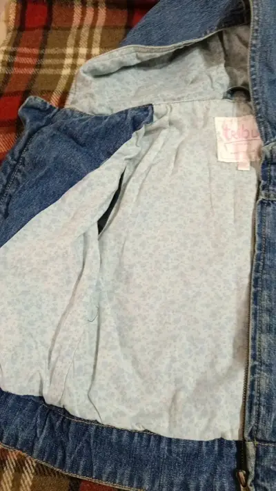 Chaqueta de mezclilla para niña Tribu - miniatura 3