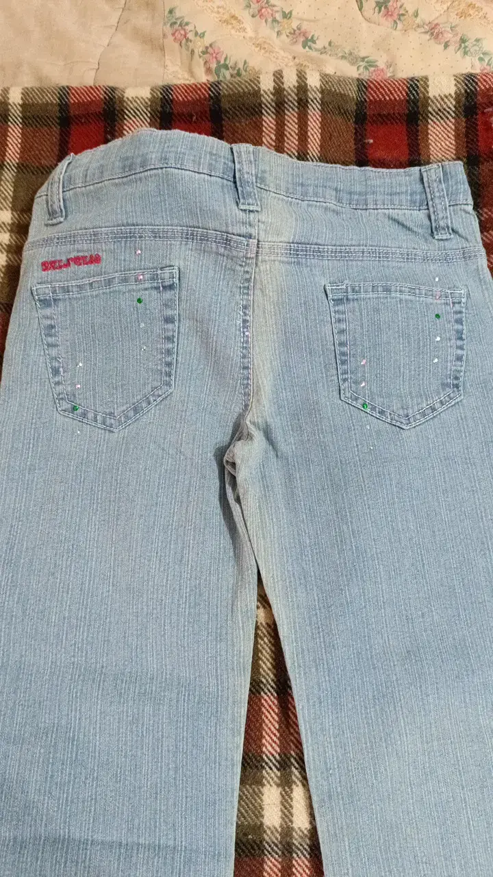 Jeans de niña Disney con diseño de princesa - 2