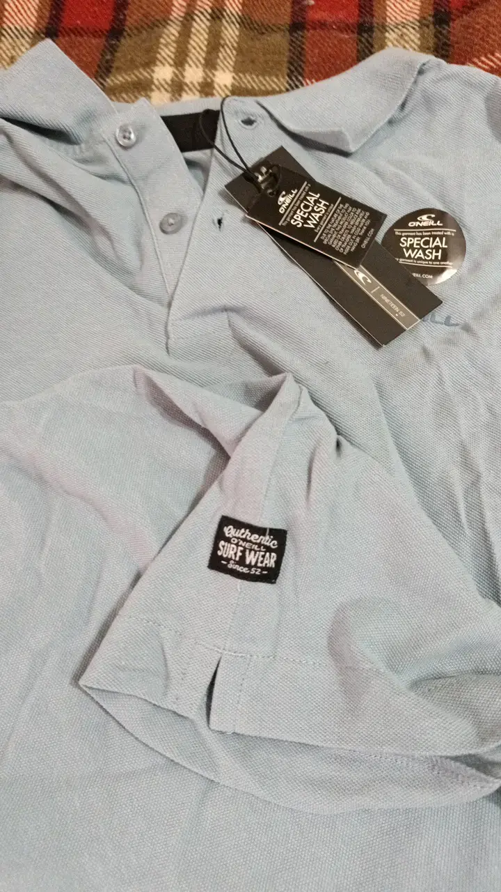 Polera Polo Celeste O'Neill Surf Wear - 3