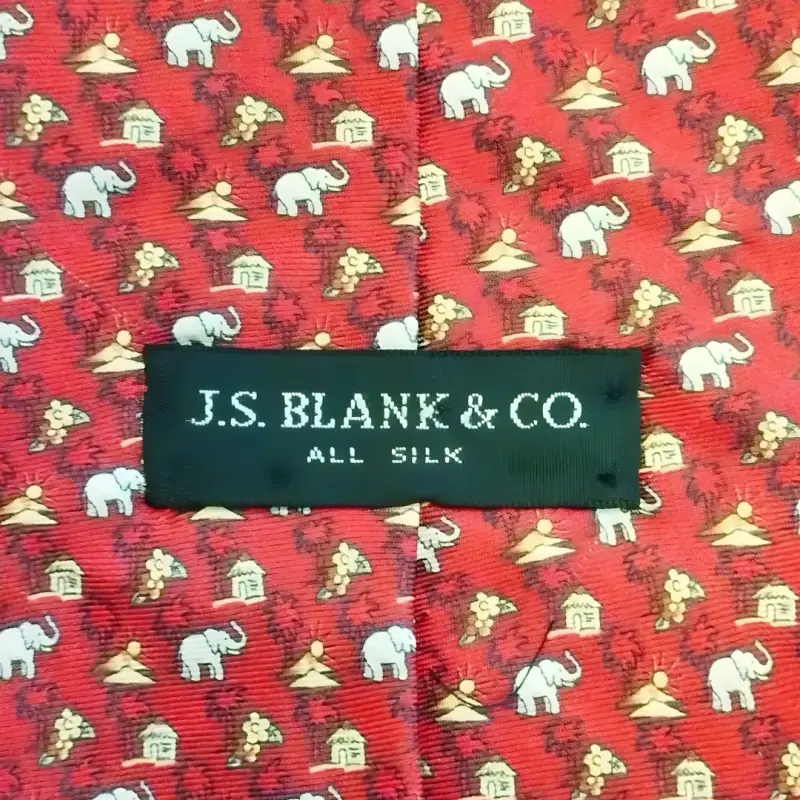 Corbata de seda J.S. Blank & Co. - 2