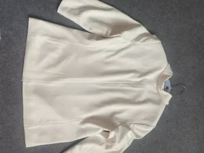 Blazer blanco elegante para mujer H&M - miniatura 2