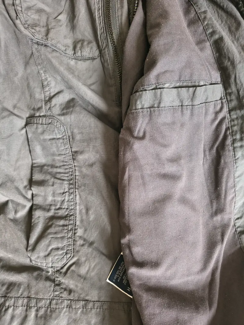 Chaqueta gris Ferouch Jeans con cierre - 4
