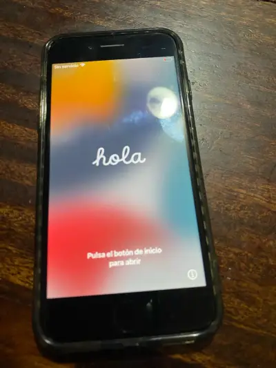 iPhone en buen estado +cargador sin riesgo de bloq - miniatura 1