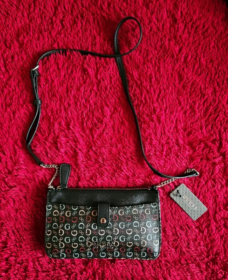 Crossbody Guess con estampado de logos - 1