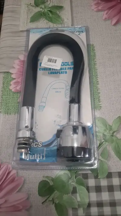 Cuello flexible para lavaplatos Ferretools 48cm - miniatura 1