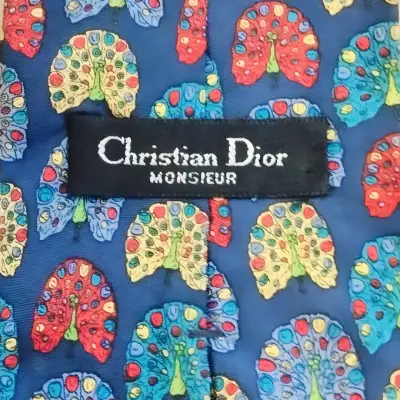 Corbata Christian Dior de Seda - miniatura 2