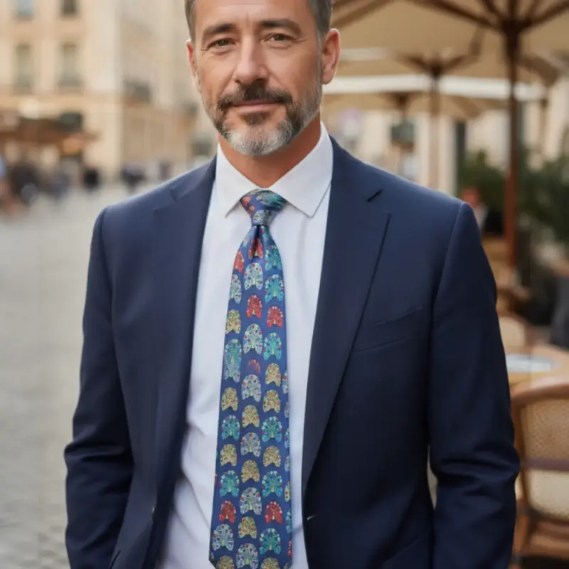 Corbata Christian Dior de Seda - 3