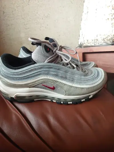 Zapatillas deportivas Nike Air Max 97 plateadas - miniatura 2