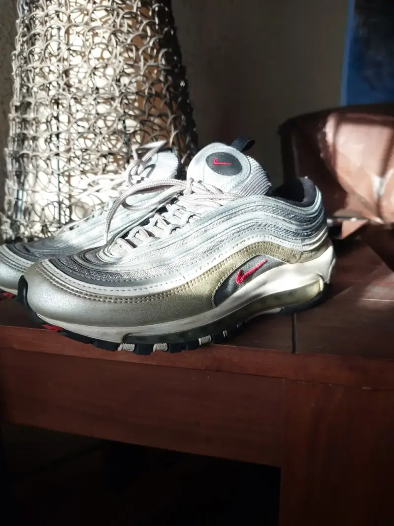 Zapatillas deportivas Nike Air Max 97 plateadas - 3