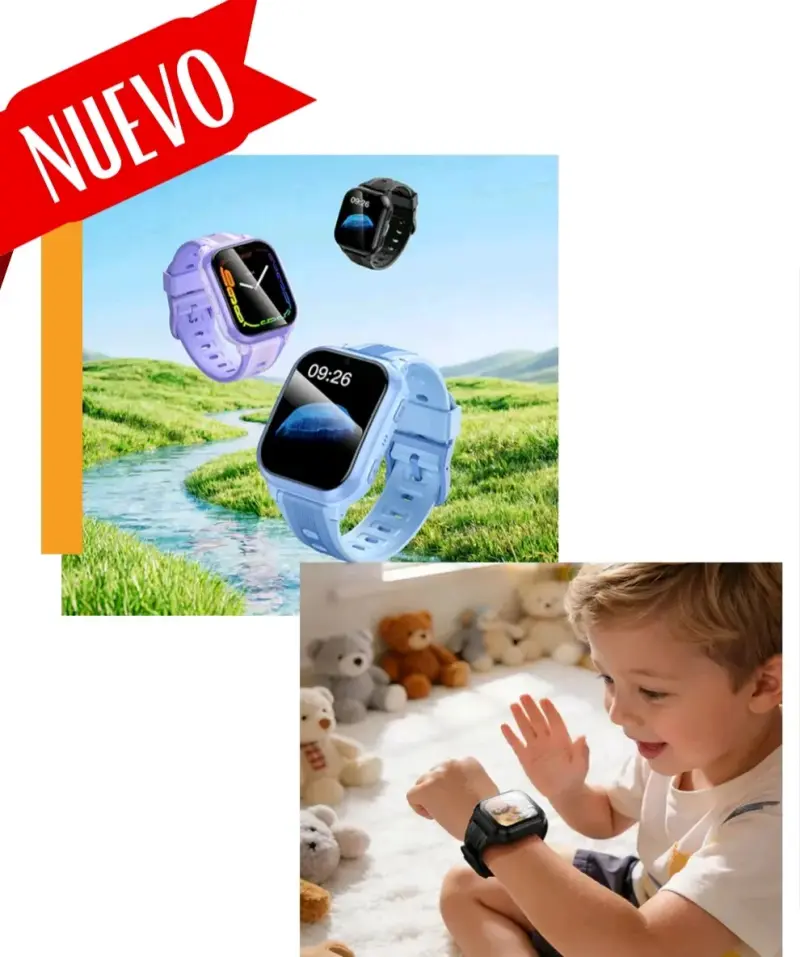 Reloj Inteligente Infantil Hoco Y108 con GPS y Llamadas - 1